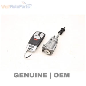 2016-2019 AUDI Q7 - LOCK Switch / Cylinder SET W/ KEY 4M0898374B - Picture 1 of 5