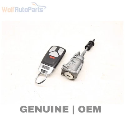 2016-2019 AUDI Q7 - LOCK Switch / Cylinder SET W/ KEY 4M0898374B - Image 1 of 4