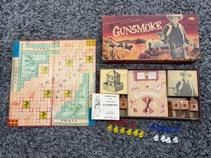 Vintage 1958 Lowell Gunsmoke Brettspiel fast vollständig selten Rarität - Bild 1 von 15
