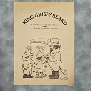 King Grisly-Beard — Brothers Grimm, Pictures by Maurice Sendak, c.1973 chapbook - Foto 1 di 5