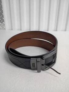 Cinturón de cuero vaquero informal reversible informal Levis para hombre RN 129919 marrón negro XL - Imagen 1 de 3