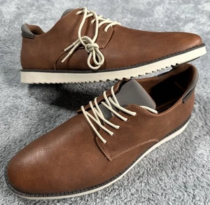 Dr. Scholls Schuhe Herren Größe 10,5 M Sync Oxford Braun Elegant Schuhe Schnürsenkel Neu ohne Etikett NEU - Bild 1 von 15
