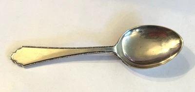 Lunt Treasure Sterling Silver Child's Baby Spoon William & Mary 1921 - Image 1 of 3