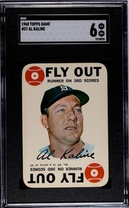 AL KALINE 1968 TOPPS SPIEL #27 SGC 6 TOLLE ZENTRIERUNG - Bild 1 von 2