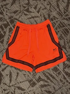 Nike Basketball Shorts Womens Med Orange Dri Fit Swoosh Fly Crossover CK6599-891 - Picture 1 of 6