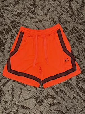 Pantalones Cortos de Baloncesto Nike Para Mujer Medianos Naranja Dri Fit Swoosh Fly Crossover CK6599-891 Foto 1 de 4