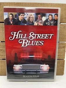 HILL STREET BLUES Season 4 DVD Steven Bochco Travanti Police Crime Drama Hamel - Foto 1 di 2