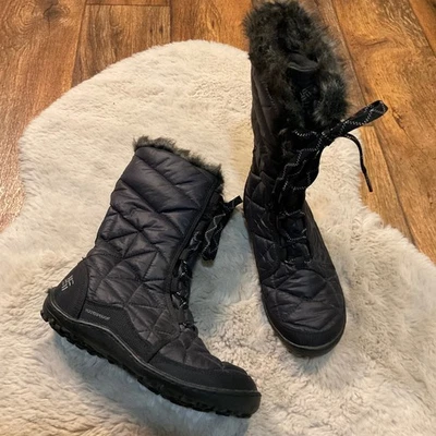 Columbia Boots Talla 6.5 Summit Omni Grip 200 Gramos Relleno Impermeable Botas Piel Top Foto 1 de 4