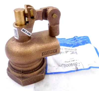 Válvula de flotador de alta resistencia WATTS 2000 2" montaje en tubo de bronce 50 psi 250 gpm envío gratuito Foto 1 de 3