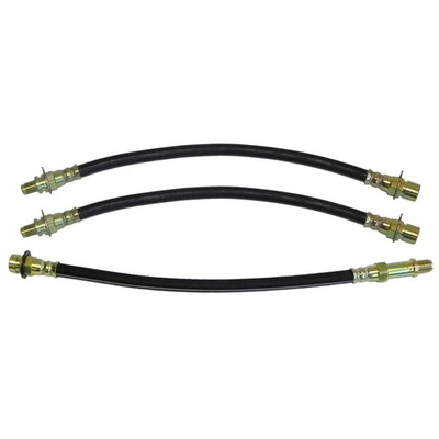 41-49 Buick Juego de línea de manguera flexible de goma freno de tambor delantero trasero tamaño completo 3 piezas Foto 1 de 4