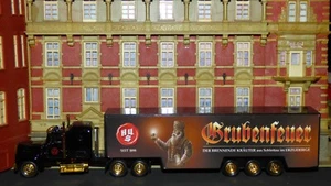 Rarität,1:87, Ford 9000 SZ, H.U.S. Likör, Grubenfeuer, Nr.004,Sammlung,Auflösung - Bild 1 von 6