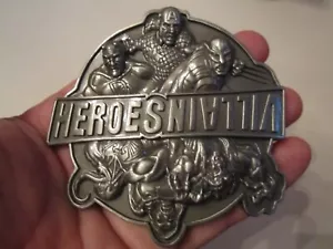 2009 MARVEL HEROES VS VILLAINS BELT BUCKLE - GW-9 - Picture 1 of 3