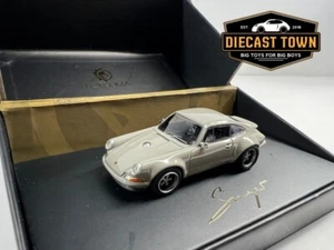 1/64 TETSUMA Porsche 964 Singer Restomod Ashley Grey Deluxe Packaging - Picture 1 of 5