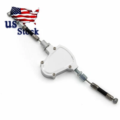 EE. UU. Para Suzuki RMZ250/RMZ450 2004-2016 2015 Embrague Tirar Cable Palanca Plateado Foto 1 de 4