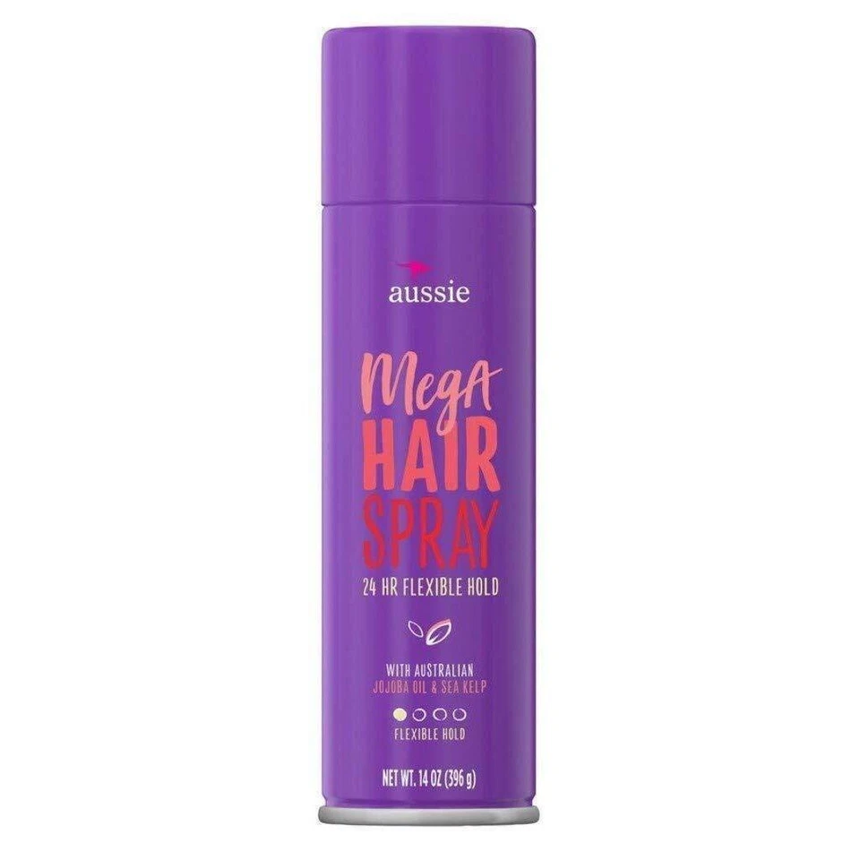 Aussie Mega Hold Hairspray - 14oz