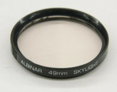 Albinar - 49mm Skylight Lens Filter with Case - Used - C1354 - Image 1 of 3