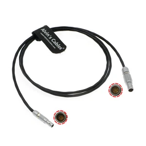 Timecode Kabel für Audiogeräte 833 zu rot DSMC 2 Kamera 5 Pin Stecker auf 4 Pin - Picture 1 of 4