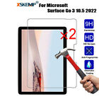 2PACK TEMPERED GLASS Screen Protector Cover For Microsoft Surface Go 3 10.5 2022