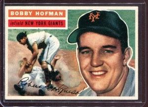 1956 Topps Baseball # 28 Bobby Hofman "WB" (NM-MT) Near Mint to Mint - Picture 1 of 2