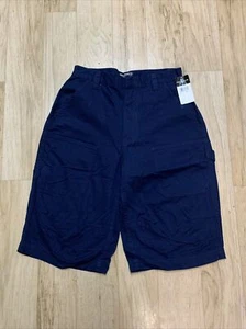 VTG Polo Jeans Co Ralph Lauren Boys Carpenter Shorts Size 12 Navy NWT - Picture 1 of 9