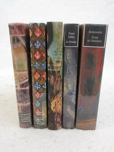 Lot of 5 French BIBLIOTHEQUE DE CULTURE HISTORIQUE Kafka Dostoyevsky Archeology - Picture 1 of 8