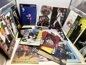 Queen Stunning Lot Of 27 Official Limited Edition Fanclub Magazines Fan Club - Picture 1 of 4