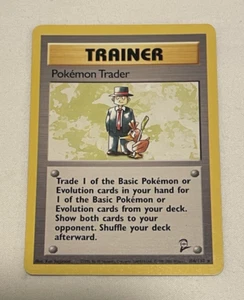 1x Pokémon Trader - 106/130 - Base Set 2 - Pokémon Cards - LP - Picture 1 of 2