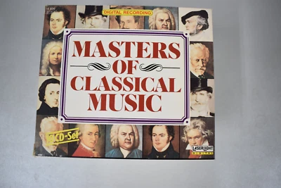 Masters of Classical Music, 10 Disc CD Set  (Oct-1990 Laserlight) nm - Image 1 of 3