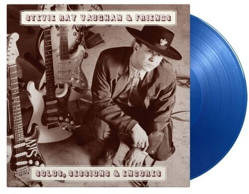 Solos Sessions & Encores-Limited 180-g Translucent Blue Colored Vinyl by Vaughan, Stevie Ray & Friends (Record, 2023)