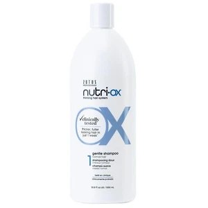 NUTRI-OX Gentle Shampoo for Thinning Hair, Peppermint, Color-Safe, 33.8oz - Picture 1 of 7