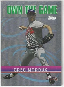2002 Topps Own The Game #OG23 Greg Maddux HOF Atlanta Braves - Picture 1 of 1