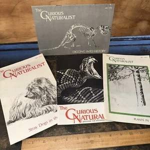The Curious Naturalist, A Magazine For Beginning Naturalists 1972 & 1973 ￼ - Bild 1 von 16