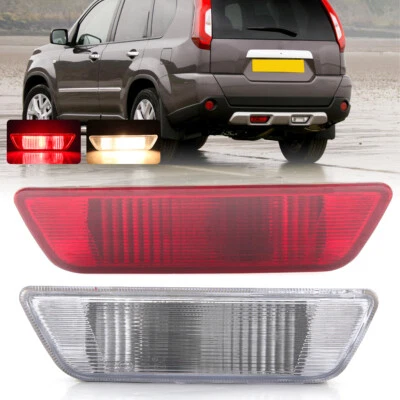 Luz reflectora de parachoques trasero apta para Nissan X-Trail T31 2008-2013 izquierda+derecha Foto 1 de 4