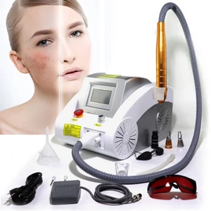 Macchina rimozione tatuaggi laser picosecondi Nd YAG pigmento Pico ringiovanimento pelle US - Foto 1 di 7