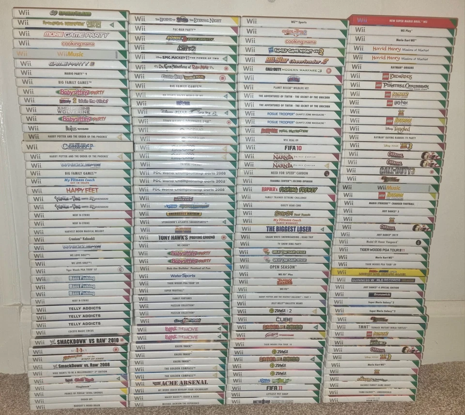 Wii Games ALL under £5.99 - Cheap Nintendo Bundle Joblot Sale CLEARANCE Discount - Image 1 of 2