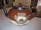 Gibsons Staffordshire England Brown & Cream  Teapot