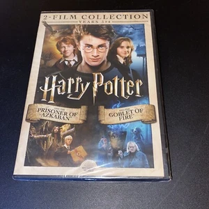 Harry Potter~Prisoner of Azkaban&Goblet of Fire~2 film collection~New/Sealed DVD - Picture 1 of 4
