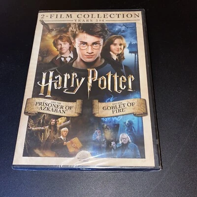 Harry Potter~Prisoner of Azkaban&Goblet of Fire~2 film collection~New/Sealed DVD - Image 1 of 4