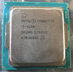 Intel® - Core™ i3-6100 6th Gen 3.7 GHz Dual-Core CPU Processor 'Skylake' LGA1151
