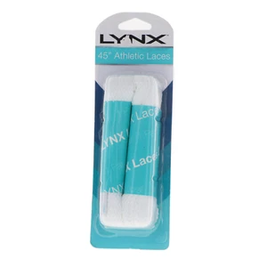 Lynx White Sports Shoe Lace 45 inch - (Pack of 2) - Picture 1 of 2