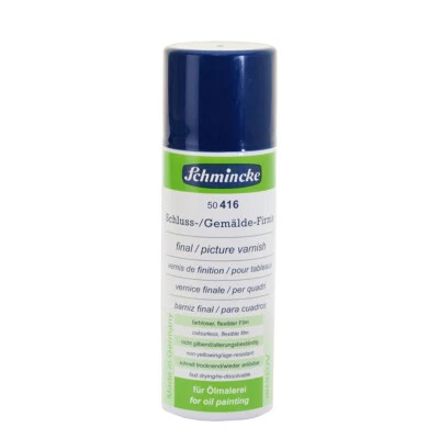 Schmincke Ölfarbe Schluss-Gemäldefirnis AEROSPRAY Hilfsmittel 300 ml Dose 50416