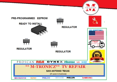 KIT REPARACIÓN SONY PLAYSTATION 08E1-0DM7200 CECH-ZED1U EEPROM + REGULADORES Foto 1 de 2