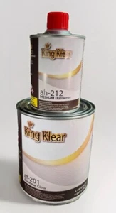 HIGH GLOSS & SOLIDS PROFESSIONAL CLEARCOAT QUART WITH MEDIUM/FAST ACTIVATOR 4:1 - Picture 1 of 1
