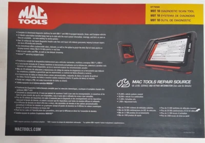 Mac Tools ET7200 Diagnostic Scan Tool New P2 Foto 1 de 4