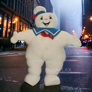 VINTAGE GHOSTBUSTERS STAY PUFT MARSHMALLOW MAN XXL PLÜSCH KUSCHELTIER 60 CM - Bild 1 von 2