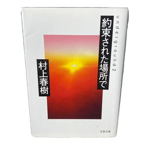 Haruki Murakami 2001 1st Underground 2 Paperback Japanese Book Nonfiction 村上春樹 - Picture 1 of 12