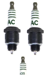 NOS DELCO SPARK PLUGS Harley Davidson U E EL F FL FLF FLFB FLH FLHB FLH FFX - Picture 1 of 1