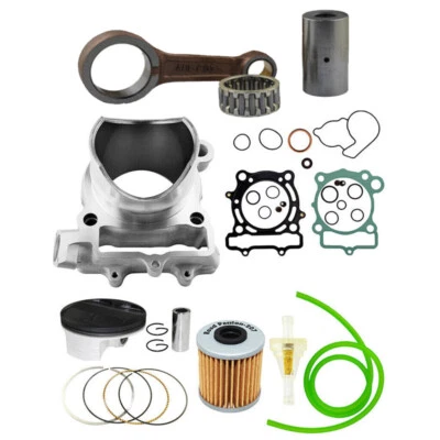 Junta de pistón de cilindro de 77 mm varilla de conexión reconstruida para Suzuki RMZ250 2004-2006 Foto 1 de 4