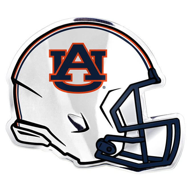 NCAA HEU007 Light Weight Aluminum Helmet Emblem - Auburn