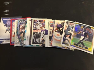 Lot of 17 Ray Lewis football cards Baltimore Ravens Miami Hurricanes - Picture 1 of 1